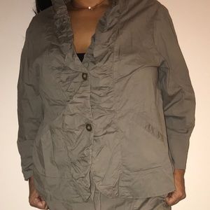 Contrast 2 pieces outfit